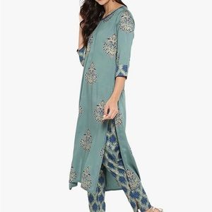 2 piece dress with pants